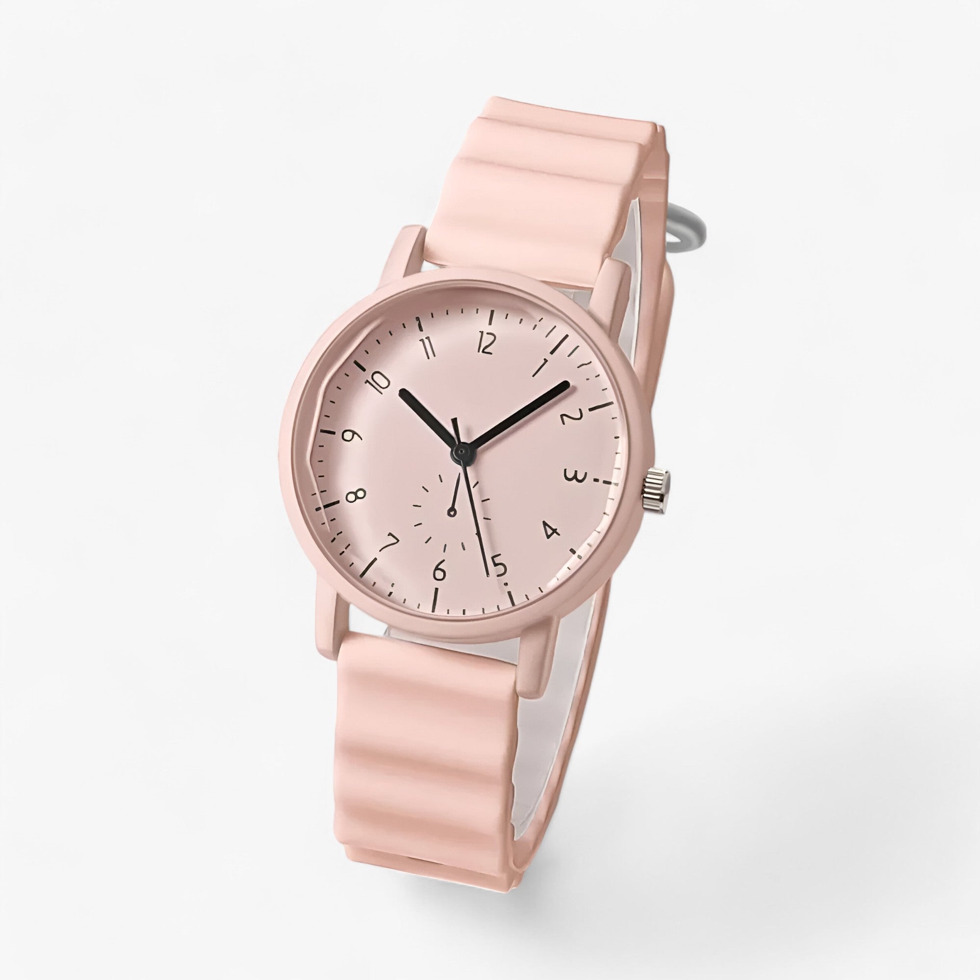 Vibrant Wave Strap Quartz Watch for Daily Style