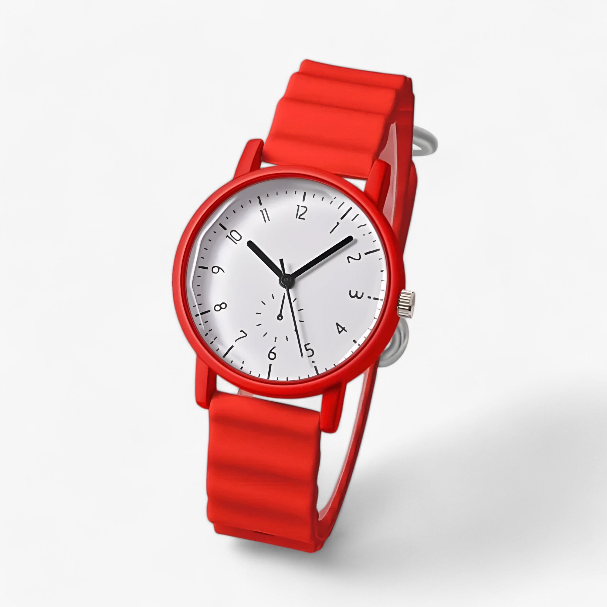 Vibrant Wave Strap Quartz Watch for Daily Style