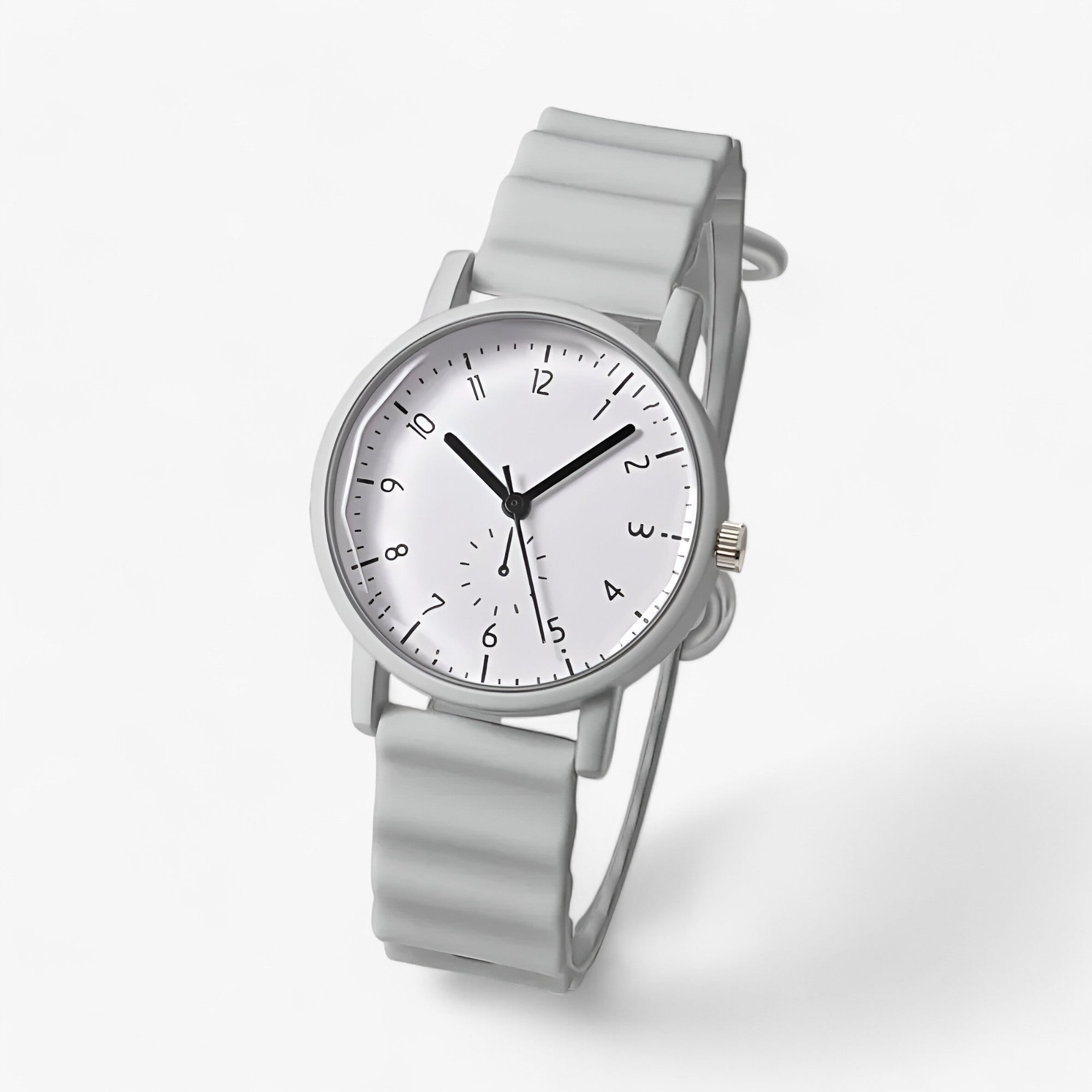 Vibrant Wave Strap Quartz Watch for Daily Style