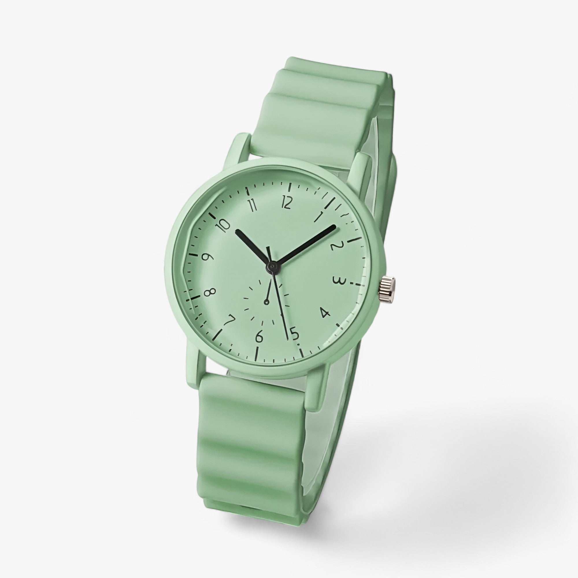 Vibrant Wave Strap Quartz Watch for Daily Style