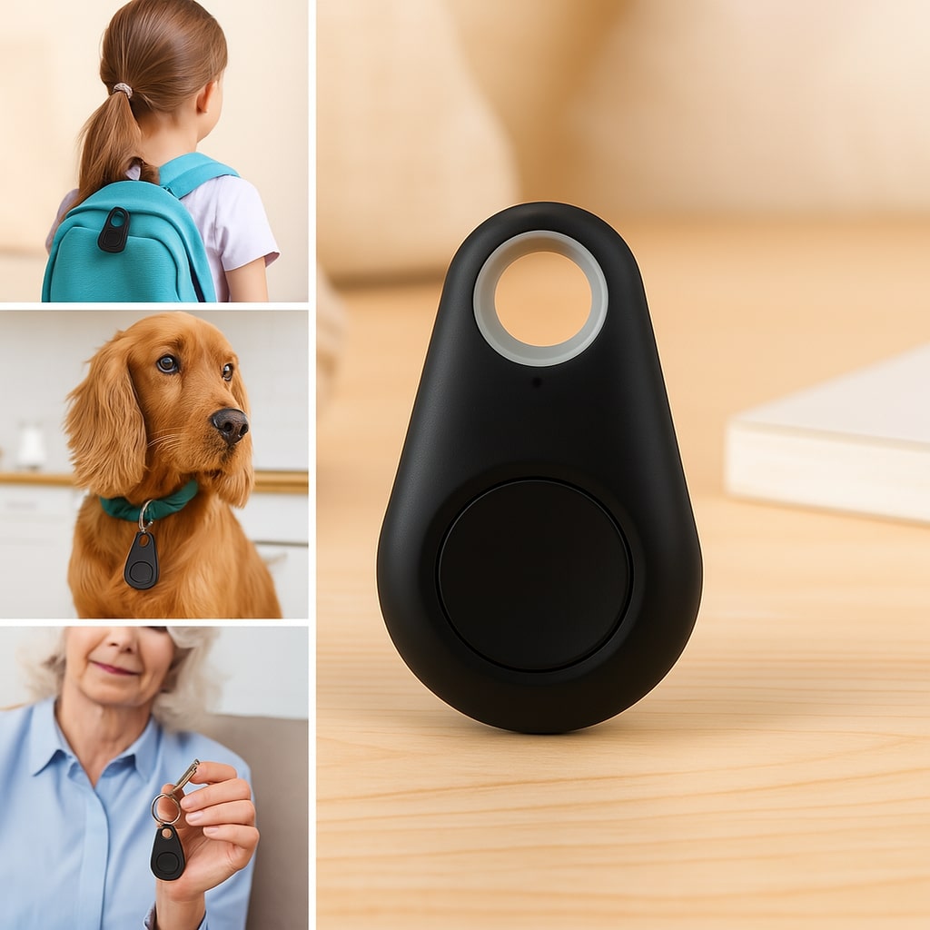 Compact GPS Tracker | Real-Time Location via App | No Subscription Needed