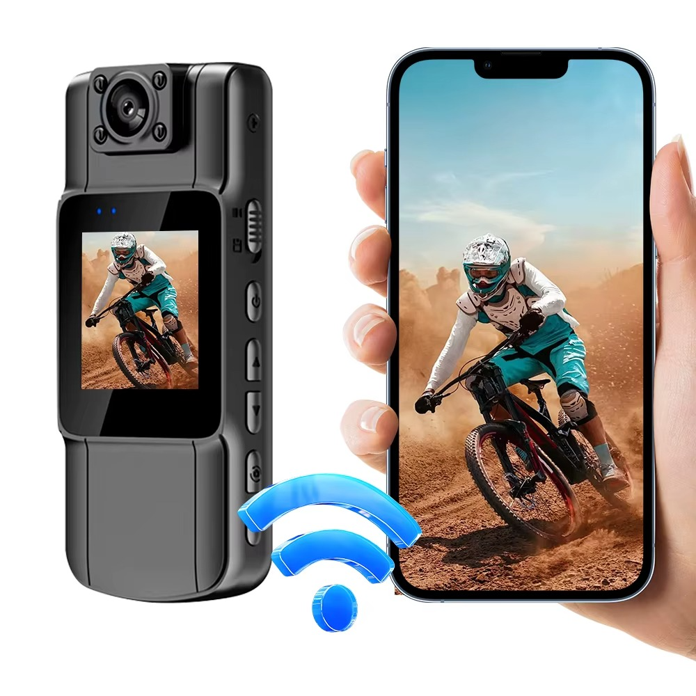 Mini Camera | 4K Video Quality | Rotating Lens