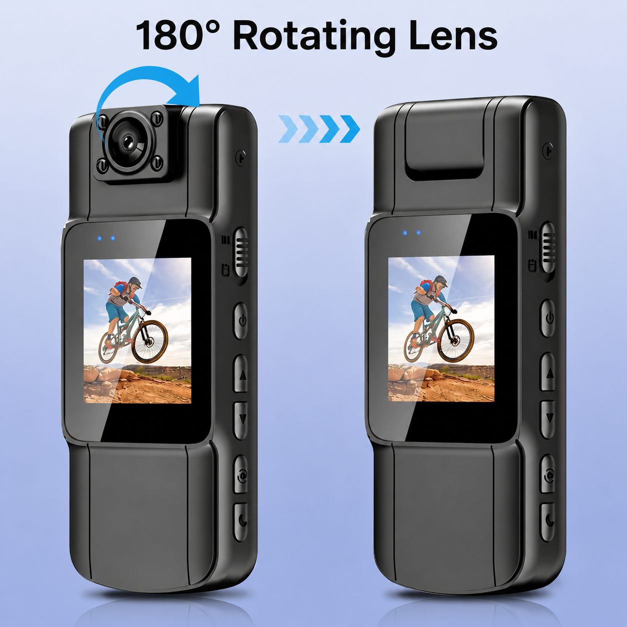 Mini Camera | 4K Video Quality | Rotating Lens