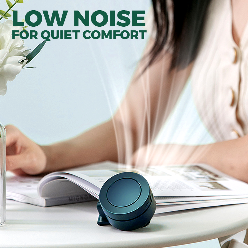 Compact Fan | Instant Cooling | Quiet with Three Speeds