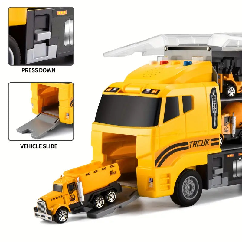 Build & Play Construction Vehicle Set for Young Innovators