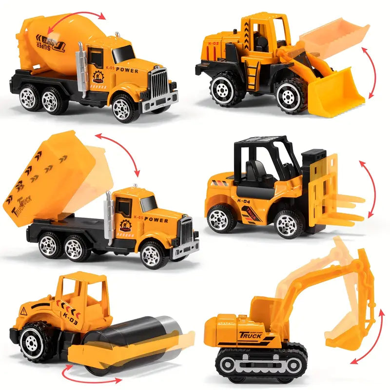 Build & Play Construction Vehicle Set for Young Innovators