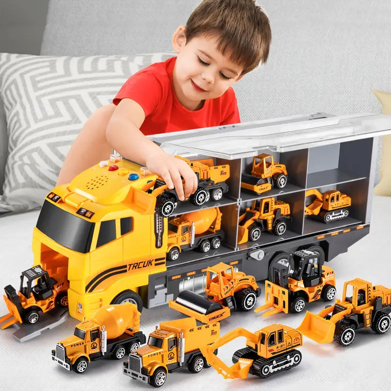 Build & Play Construction Vehicle Set for Young Innovators