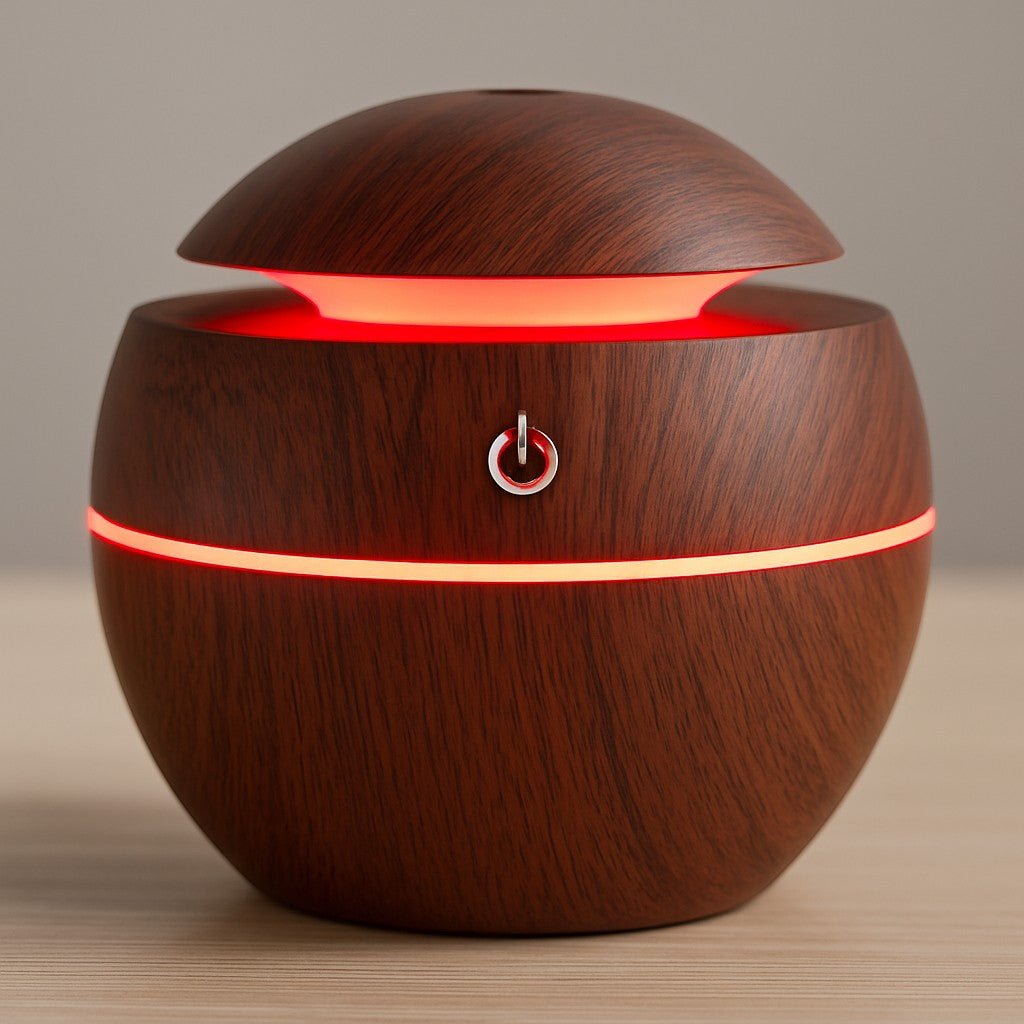 Compact Ultrasonic Humidifier with LED Glow – USB Powered
