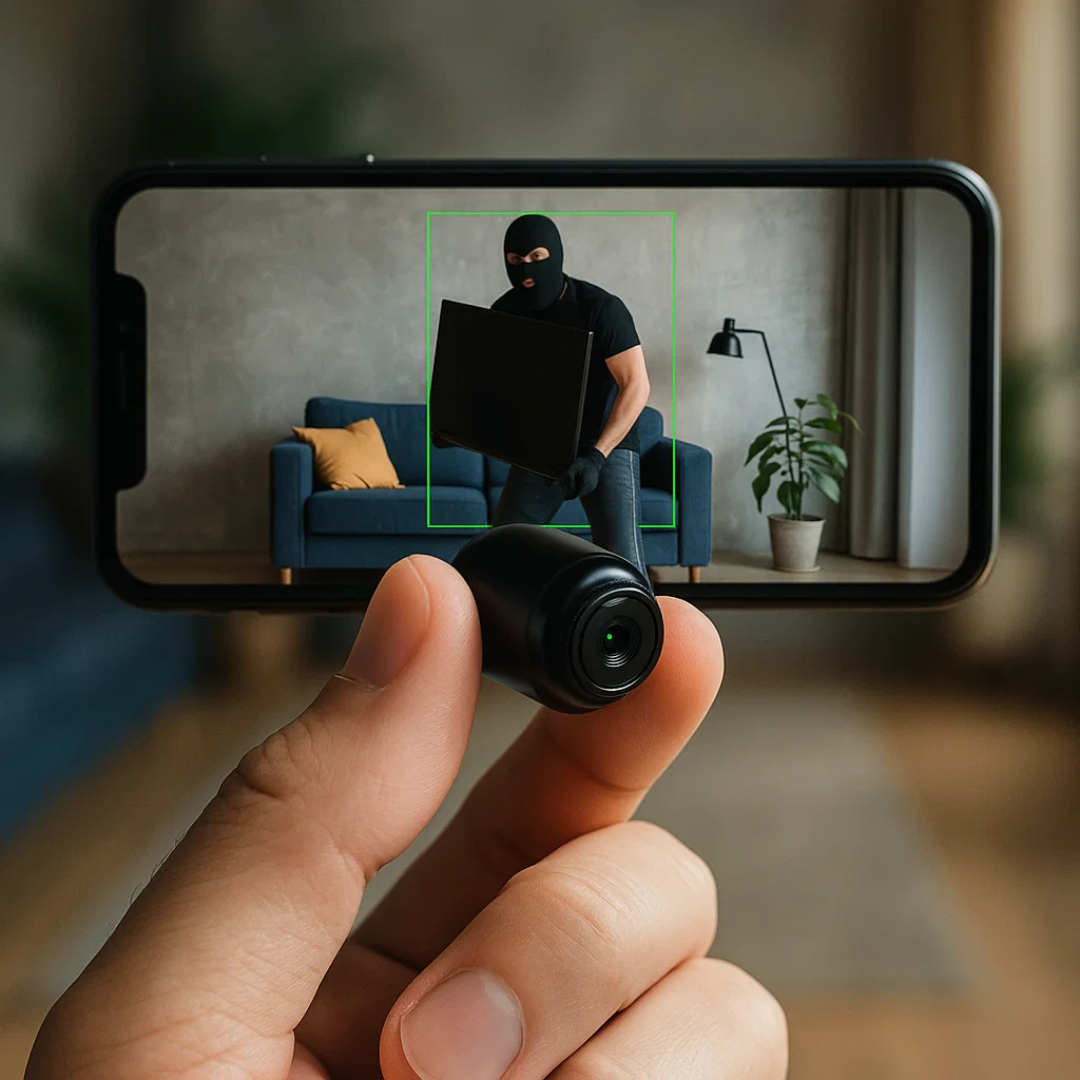 Discreet Home Monitoring Camera with Audio Connectivity