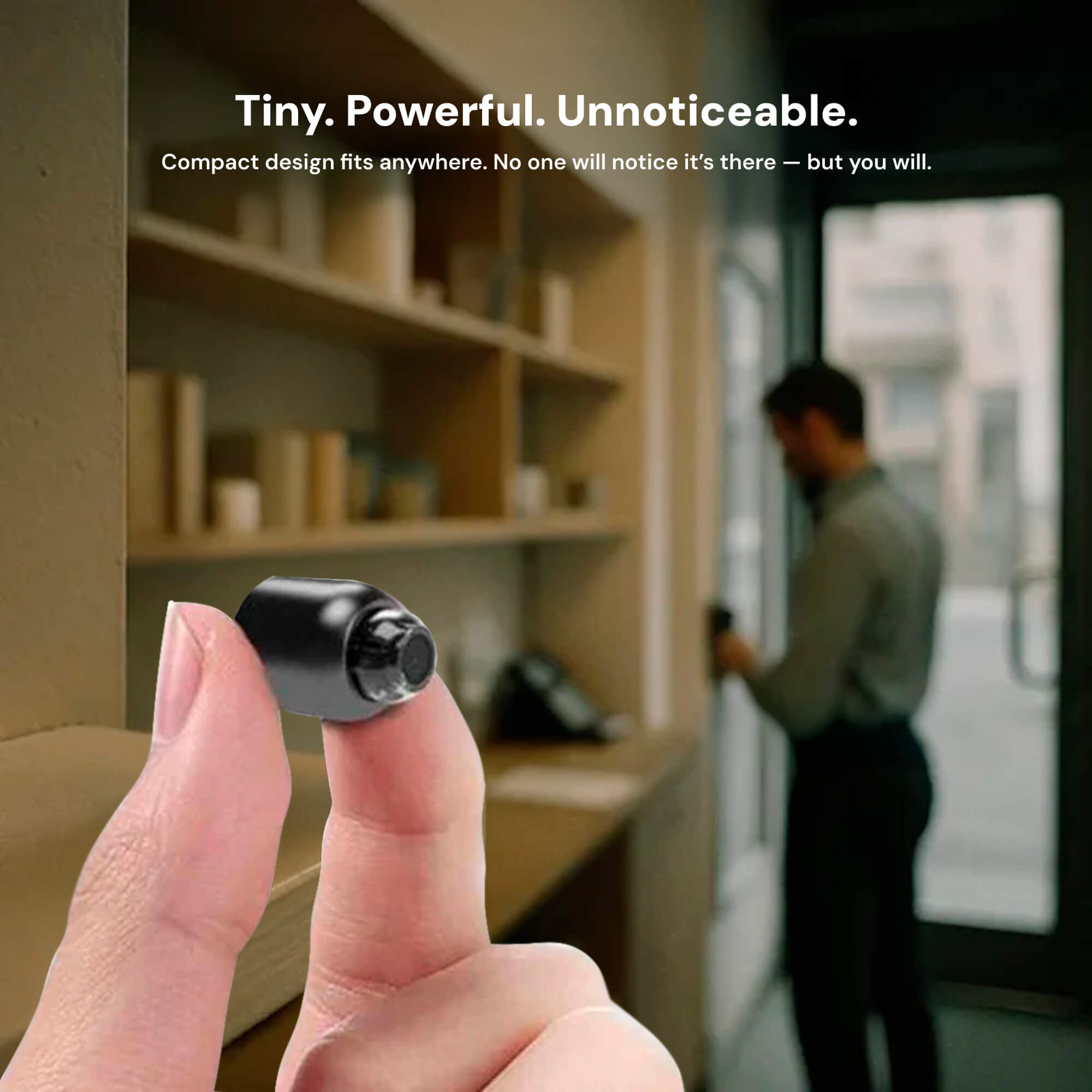 Discreet Home Monitoring Camera with Audio Connectivity