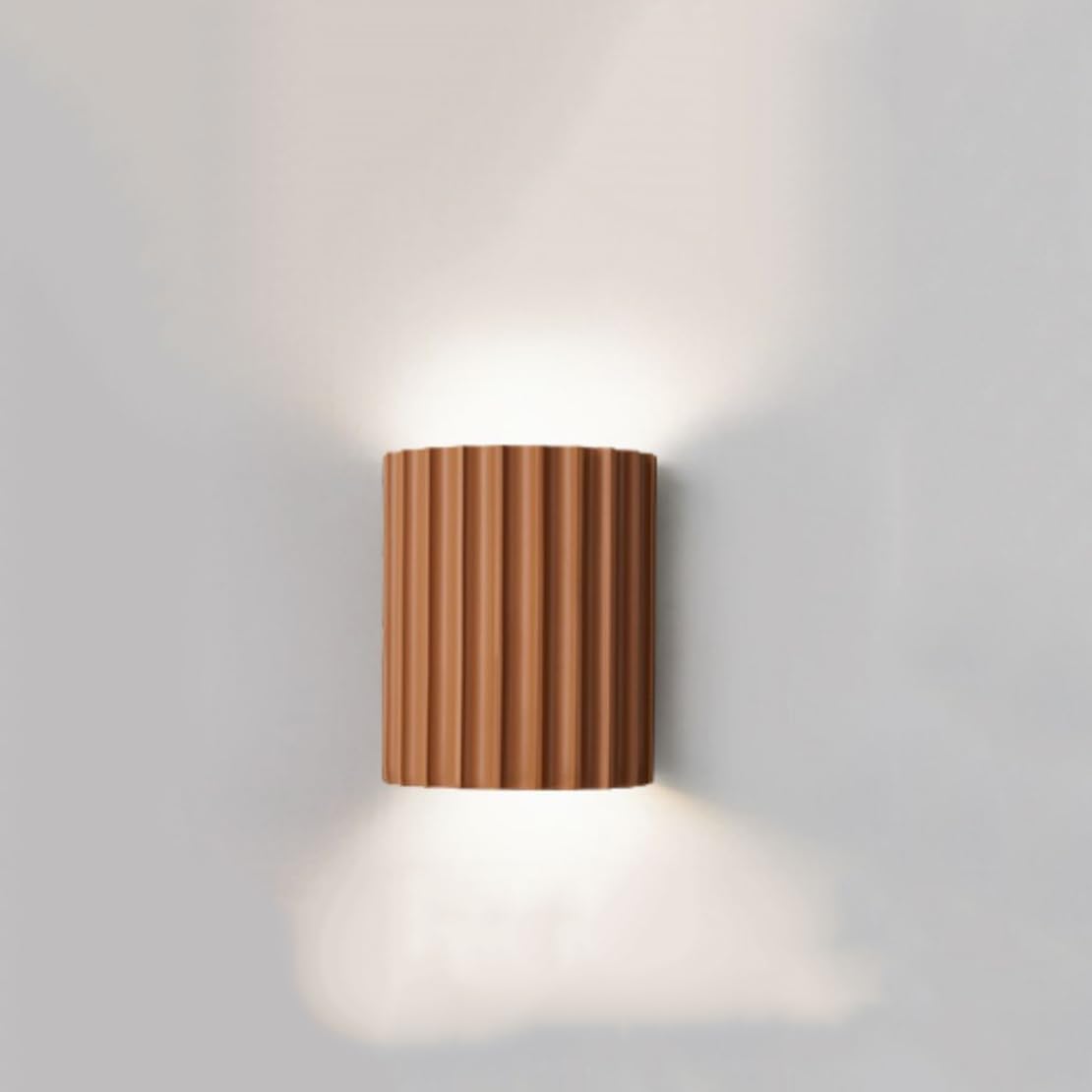 Elegant Dual-Glow LED Wall Fixture for Serene Spaces