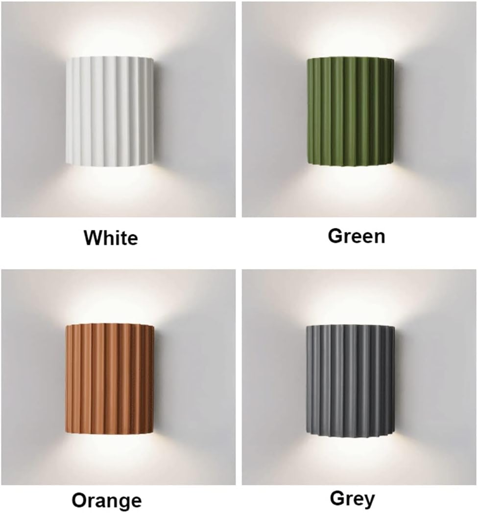 Elegant Dual-Glow LED Wall Fixture for Serene Spaces