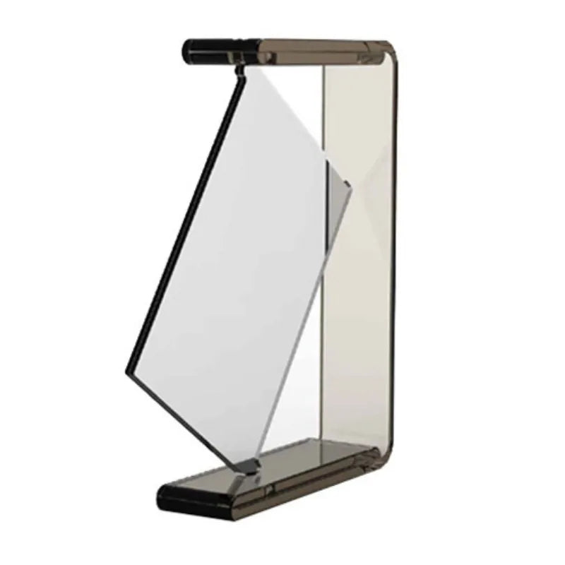 Double-Sided Acrylic Picture Frame with Rotating Base - 6 Inch