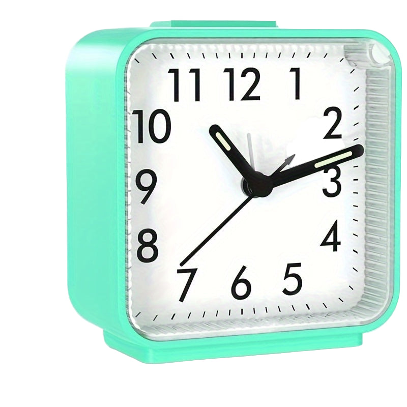 Sleek Quiet Alarm Clock with Clear Display and Soothing Wake-Up Tone