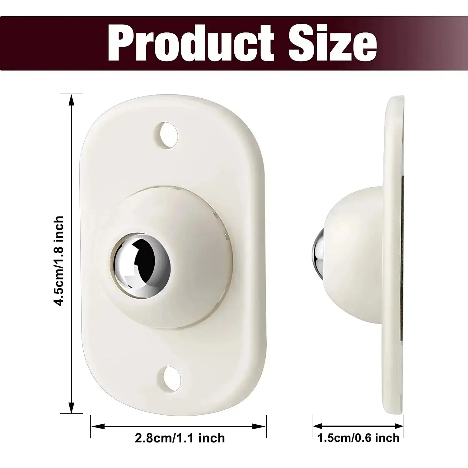 Furniture Gliders | 360 Degree Ball Glides | Floor Protection