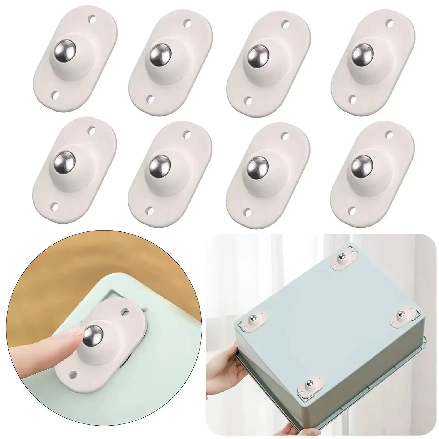 Furniture Gliders | 360 Degree Ball Glides | Floor Protection