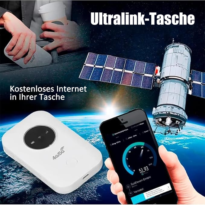 Portable 4G LTE Wi-Fi Router | Fast Mobile Hotspot
