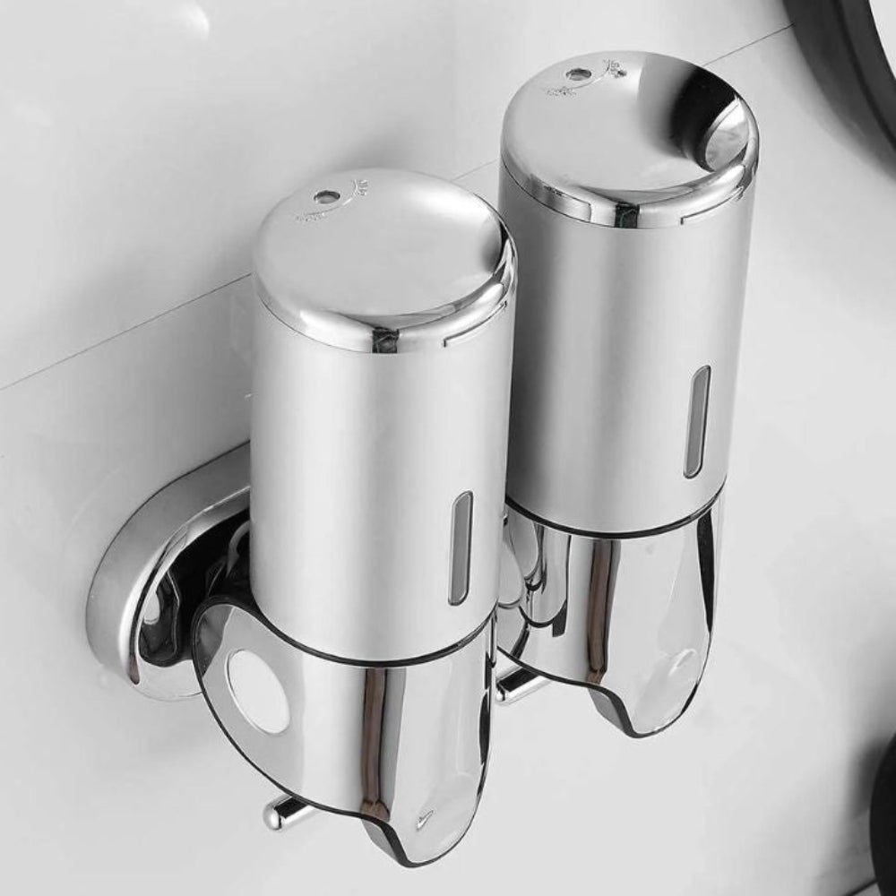 Sleek Wall-Mounted Soap Dispenser for Modern Bathrooms