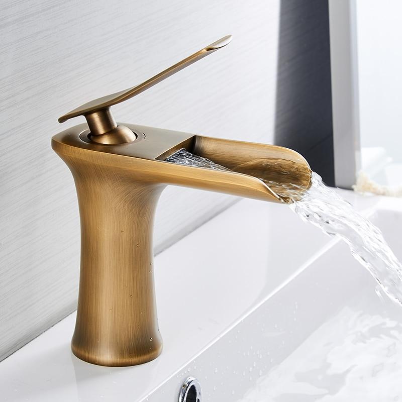 Sleek Waterfall Faucet for a Stylish Bathroom Upgrade