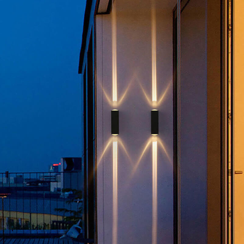 Sleek Waterproof LED Outdoor Wall Fixture for Modern Homes