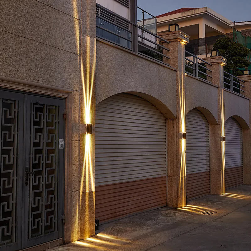 Sleek Waterproof LED Outdoor Wall Fixture for Modern Homes