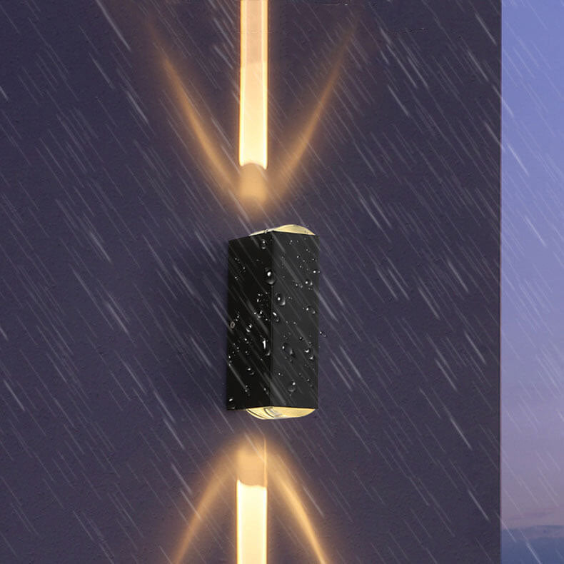 Sleek Waterproof LED Outdoor Wall Fixture for Modern Homes