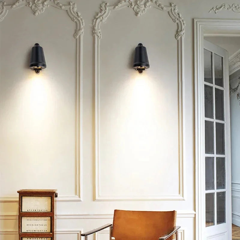 Elegant Aluminum LED Wall Sconce - 5W Bell Design