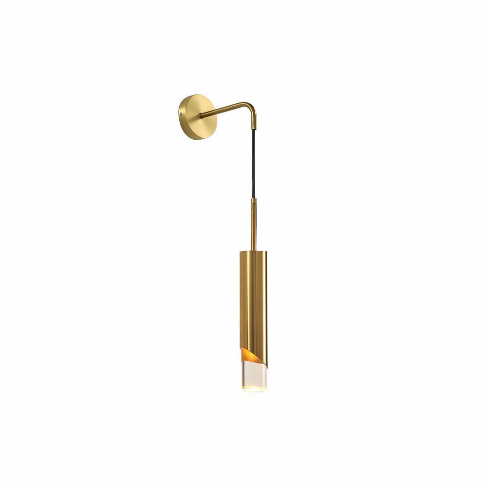 Sleek Aluminum Wall Light with Built-in LED – 20 cm Diameter