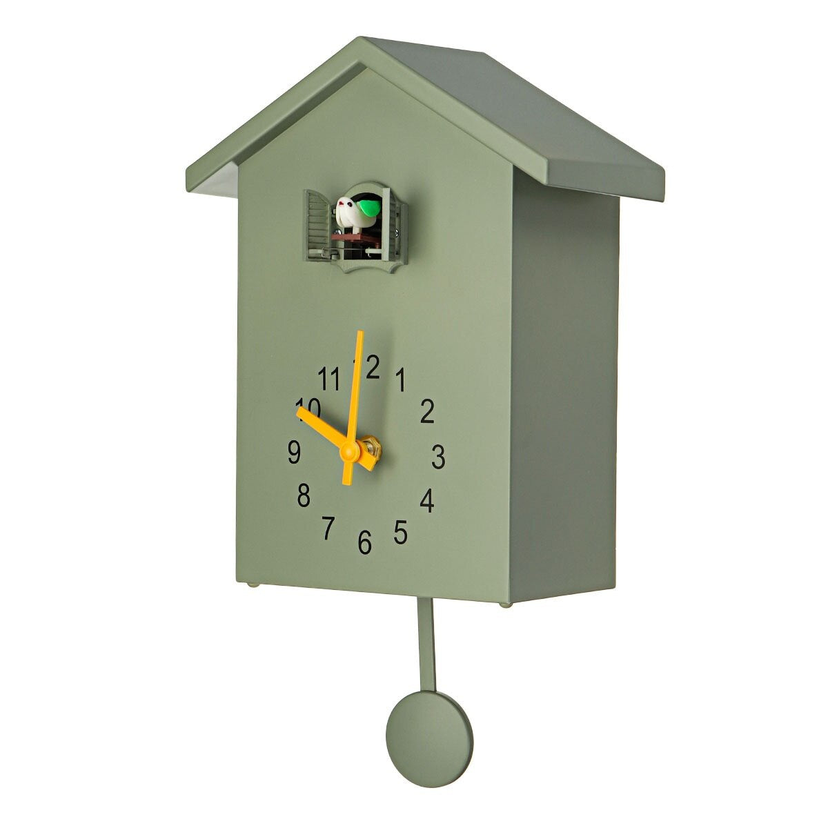 Charming Wall-Mounted Cuckoo Clock with Quartz Precision