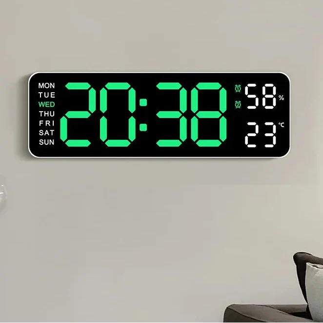 Elegant Modern USB LED Clock for Minimalist Home Decor