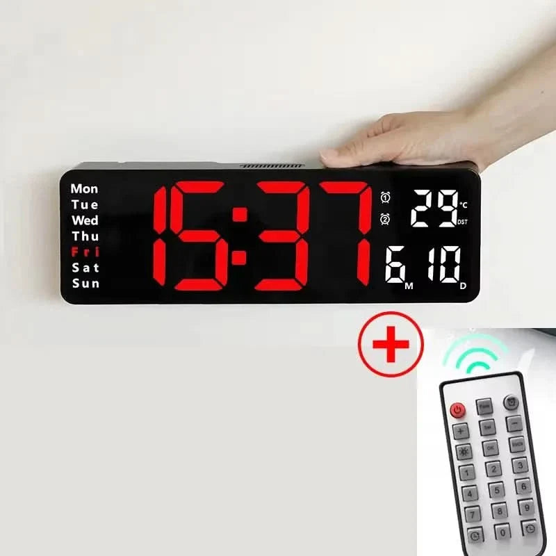 Elegant Modern USB LED Clock for Minimalist Home Decor