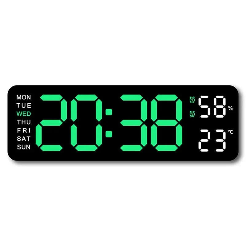 Elegant Modern USB LED Clock for Minimalist Home Decor