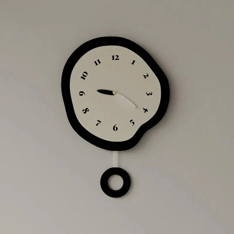 Contemporary Acrylic Clock - Silent and Stylish Design