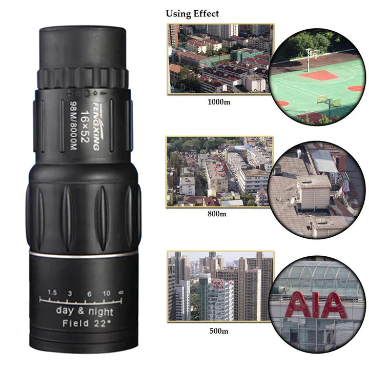 Monocular Zoom Telescope – Waterproof Pocket Scope