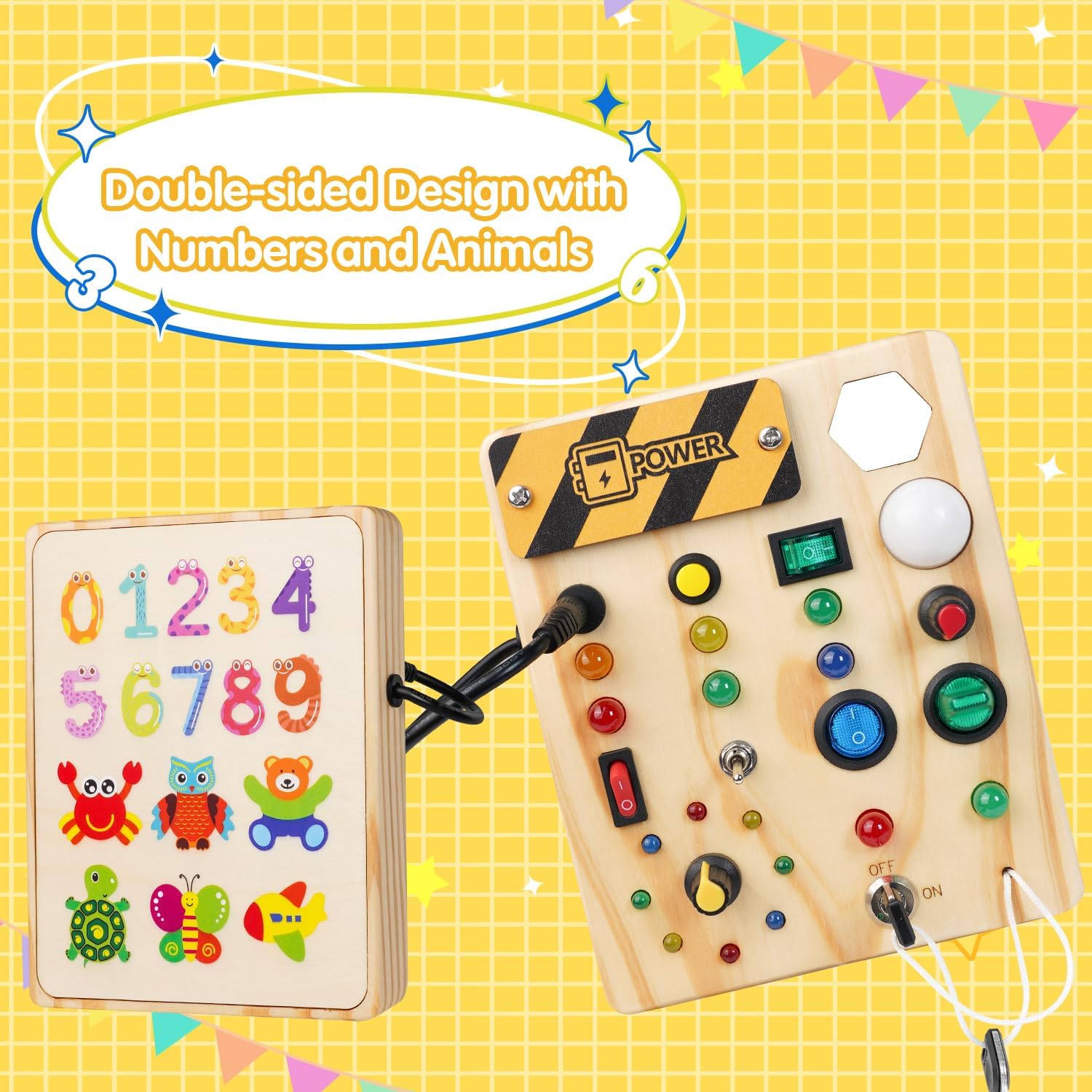 Illuminating Learning Toy for Toddlers Aged 1 to 6