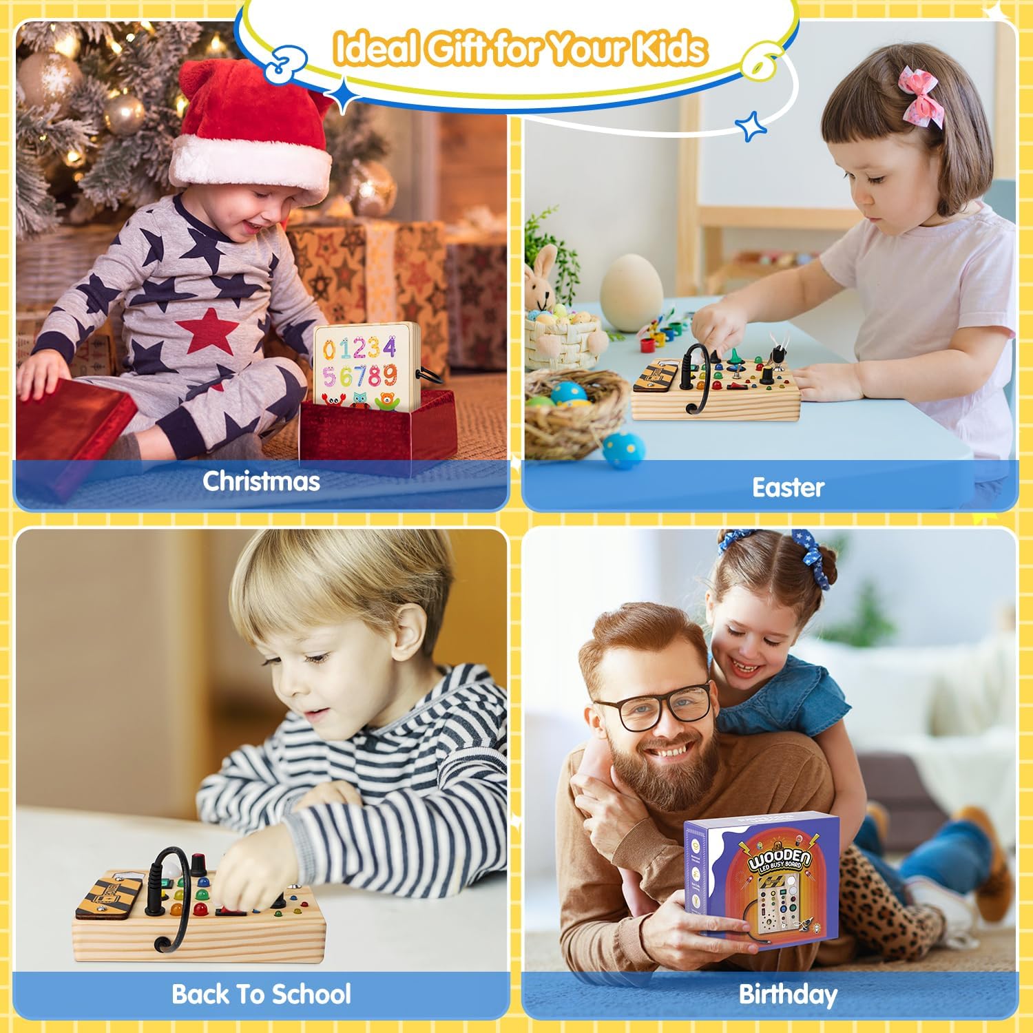 Illuminating Learning Toy for Toddlers Aged 1 to 6