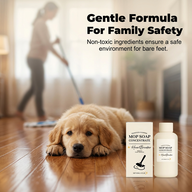 pH-Neutral Mop Soap Concentrate | Streak-Free Shine | Gentle Formula