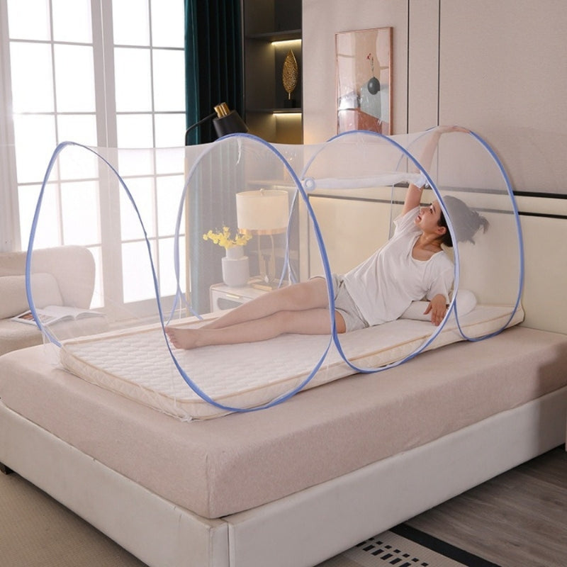Pop-Up Mosquito Net | Fully Enclosed | Foldable Design | Easy Setup