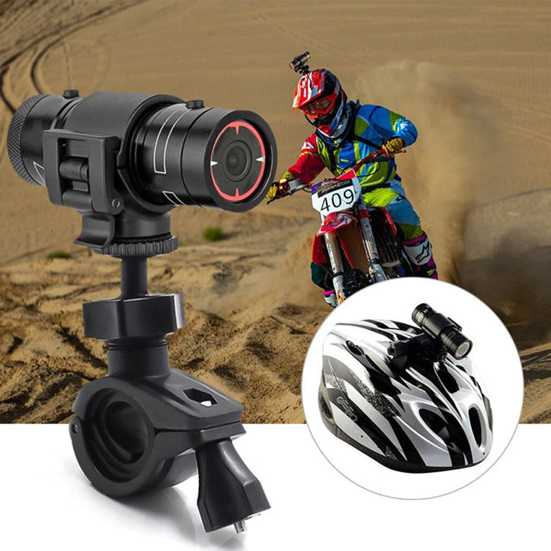 HD 1080P Motorcycle Helmet Cam with Wide Field of View
