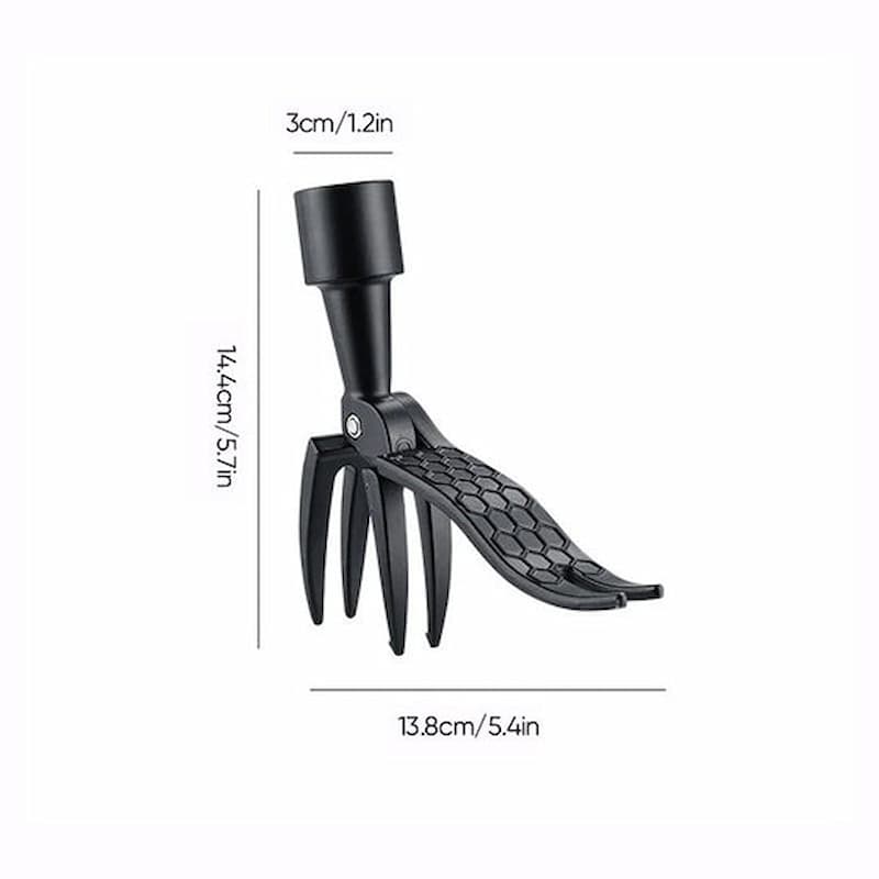 Effortless Weed Removal Tool with Root Grip for Tough Soil and Lawns