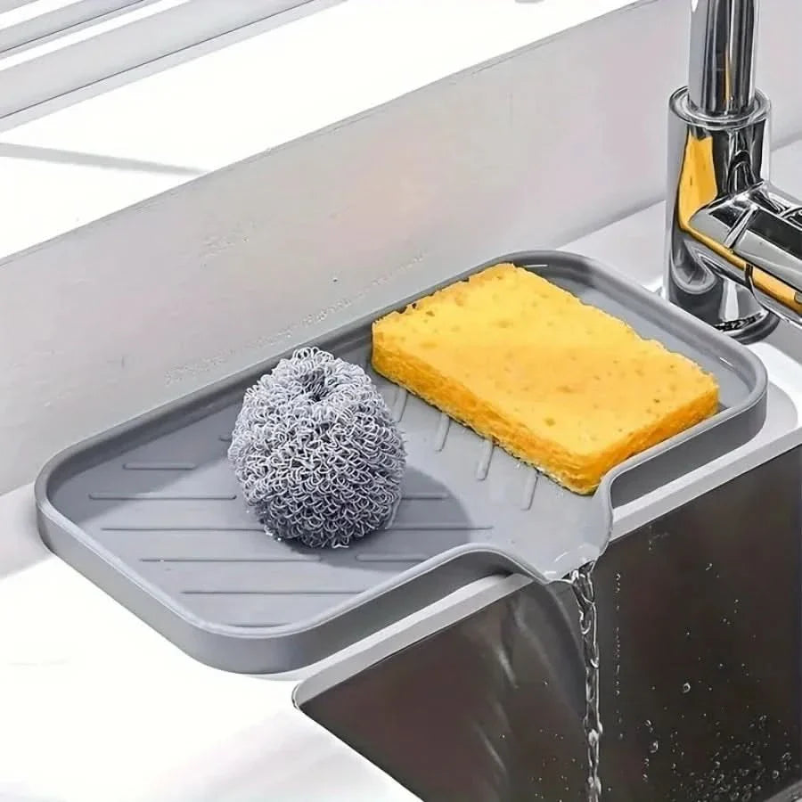 Kitchen Drain Mat for Sponges and Utensils