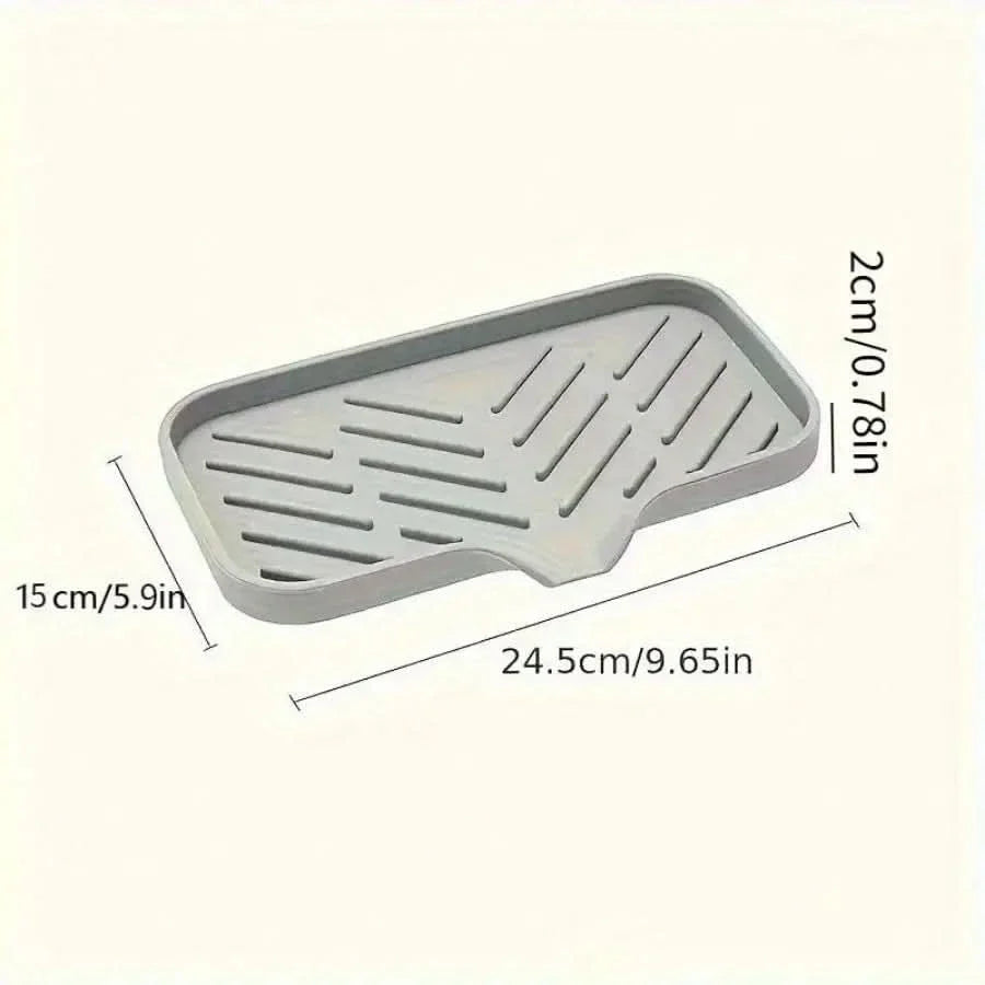 Kitchen Drain Mat for Sponges and Utensils