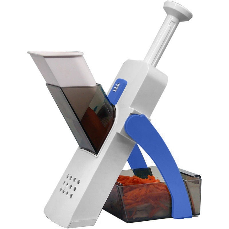 Versatile Kitchen Veggie Slicer and Chopper - Space-Saving Tool