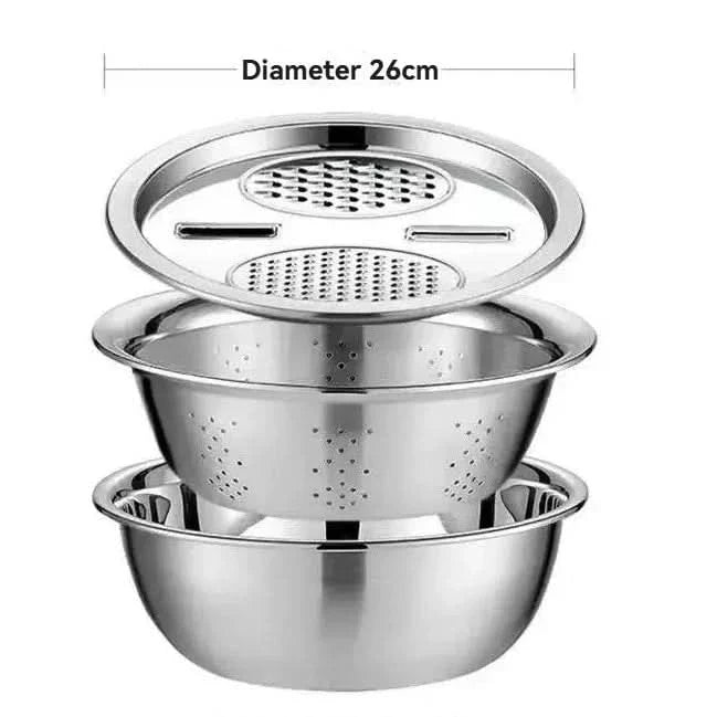 Stainless Steel Vegetable and Potato Slicing Tool Set