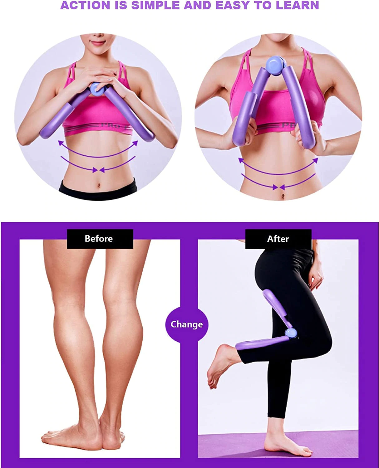 Multi-Function Leg Trainer for Home Workouts