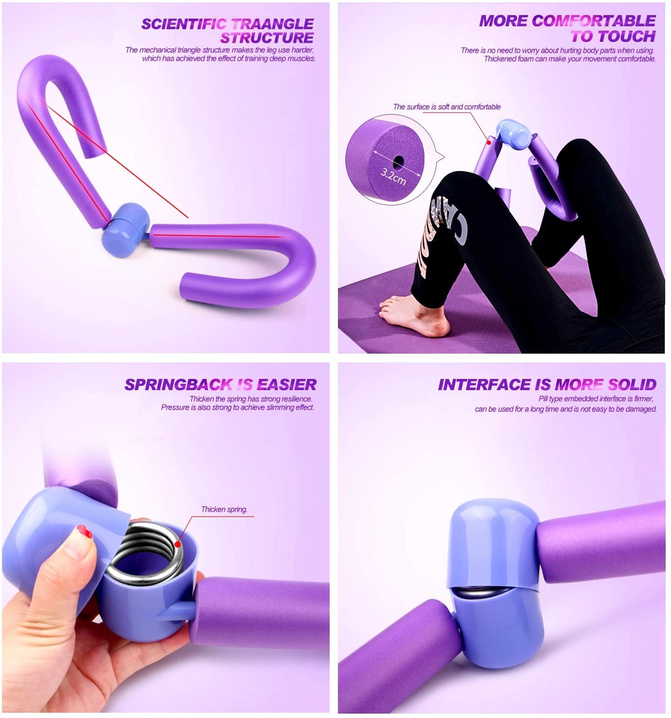 Multi-Function Leg Trainer for Home Workouts