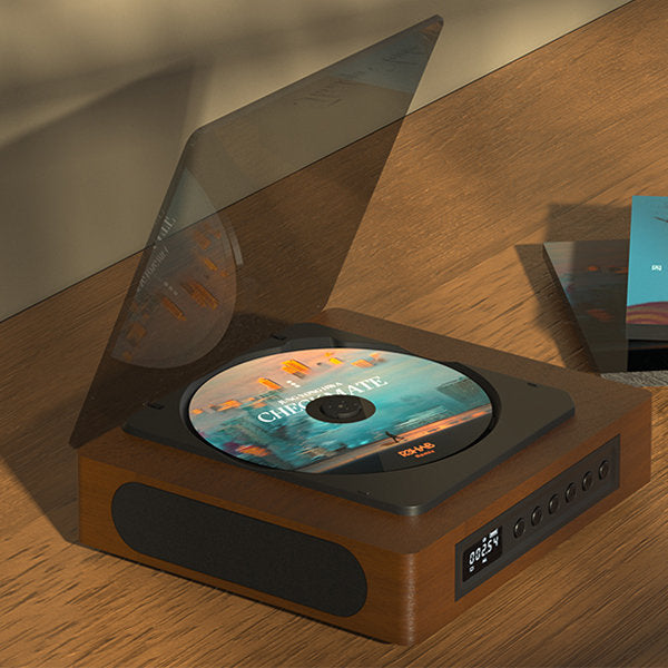Classic Bluetooth CD Player with USB-C Connectivity