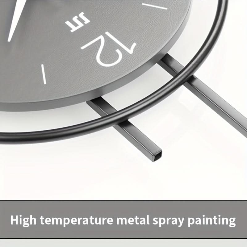 Large Silent Movement Wall Clock - Modern Minimalist Design