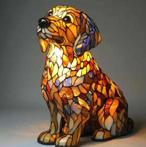 Pet-Themed Night Light | Warm Glow | USB Powered with Switch