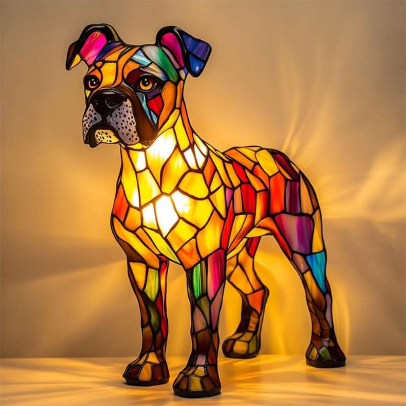 Pet-Themed Night Light | Warm Glow | USB Powered with Switch